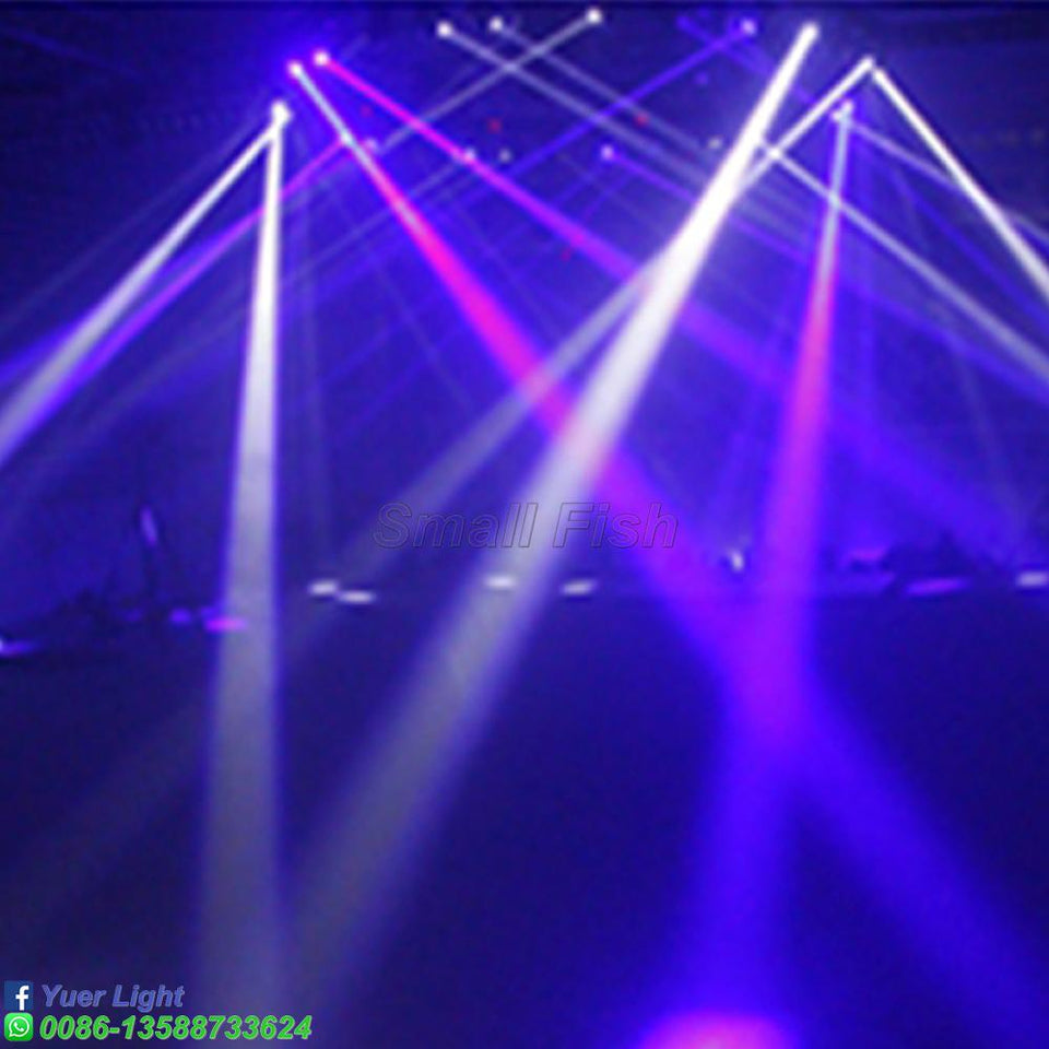 4X32W RGBW 4IN1 LED Four Heads Moving Head Light DMX 512 Control LCD Display Professional Stage Effect Lighting For DJ Disco