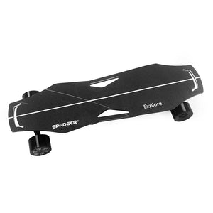 300W Dual Motor Electric Skateboard Electric Longboard 23MPH Top Speed with Light Adult Electric Scooters