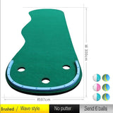 Portable Putting Mini Grass Green Practice Exercises Blanket Kit Mat