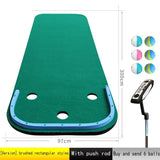 New 2020 Indoor Golf Putting Green Family Practicing Portable Putting Mini Grass Green Practice Exercises Blanket Kit Mat