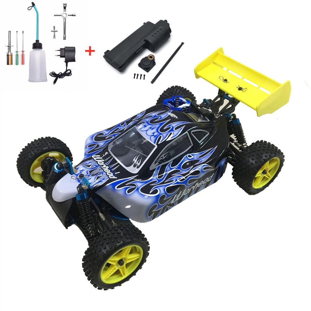 HSP 94166 Rc Car 1/10 Nitro Power 4WD Two Speed Off Road Buggy High Speed Hobby Remote Control Car