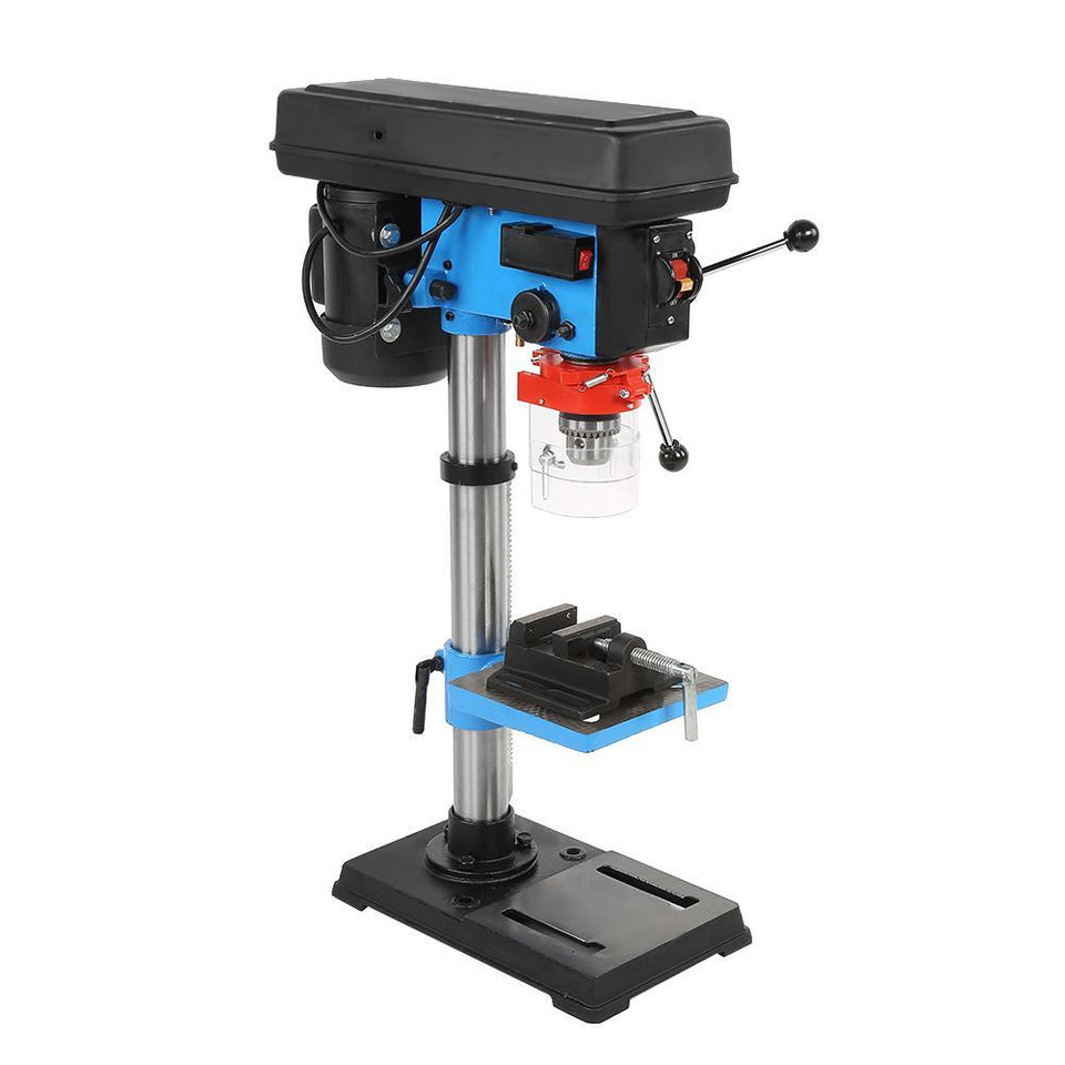 Industrial High Accuracy Hand Adjustable Height Bench Drill Press Stand Workbench 110V US Plug