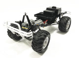 HG P407 1/10 2.4G 4WD 3CH Brushed Rally Rc Car for TOYATO Metal 4X 4 Pickup Truck Rock Crawler RTR Toy Black White Gifts Boys