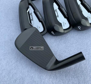 RomaRo Ray-V Iron Set RomaRo Ray-V Golf Forged Irons Black Golf Clubs 4-9P Golf Clubs no irons shaft Free shipping