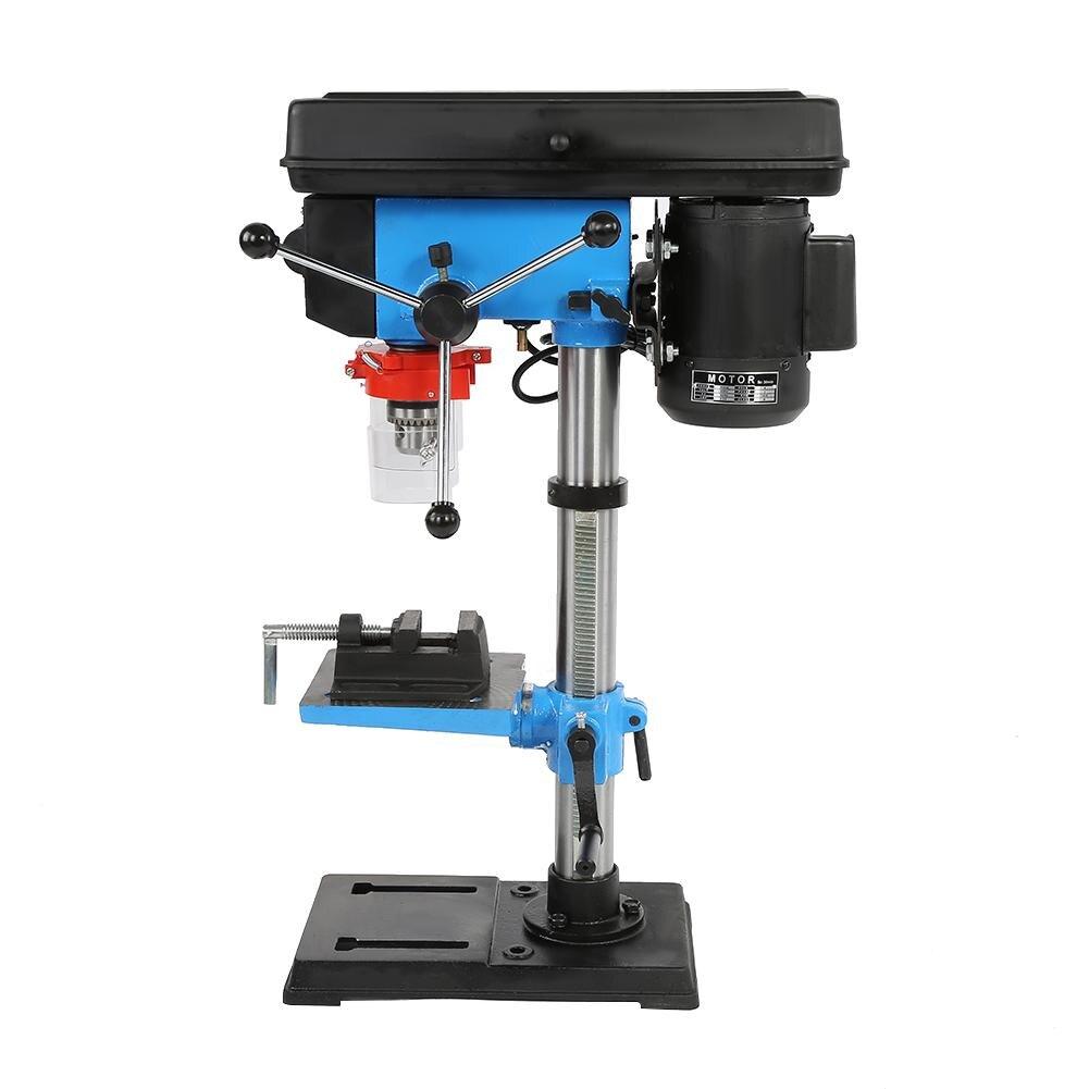 Industrial High Accuracy Hand Adjustable Height Bench Drill Press Stand Workbench 110V US Plug