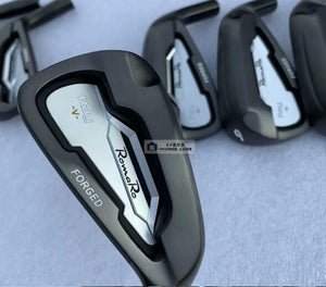 RomaRo Ray-V Iron Set RomaRo Ray-V Golf Forged Irons Black Golf Clubs 4-9P Golf Clubs no irons shaft Free shipping