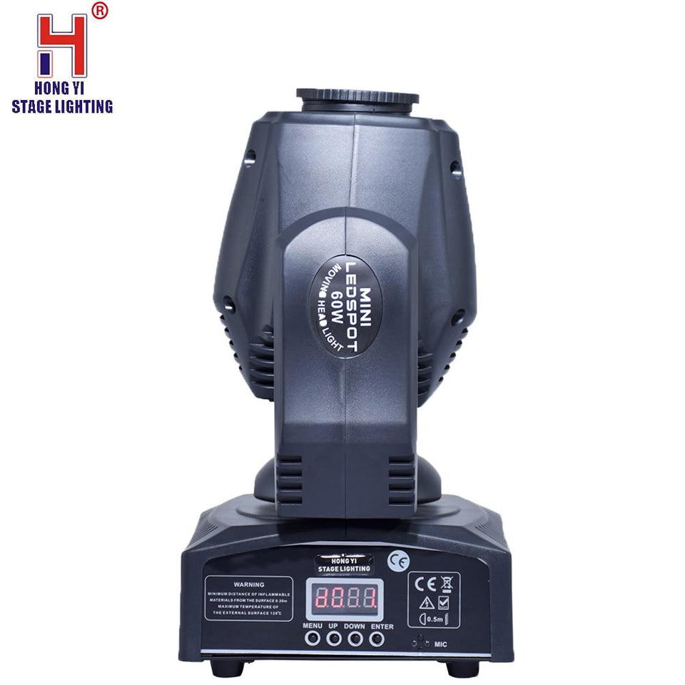 moving 60w LED Moving Head gobo Light led dmx 512 control dj diso moving head light(4 pieces/lot)