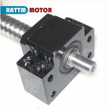 [EU RU US STOCK] SBR20 Linear Rail L-300/600/1000mm+3set Ballscrew SFU1605 -350/650/1050mm with Nut + 3set BK/BF12 +Couplings