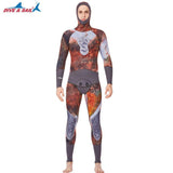 Diving Suit Winter Swimwear Split Spearfishing Wetsuit For Men