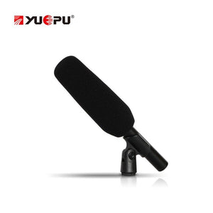 YUEPU RU-C180 Professional Interview Microphone Condenser Short Gun Direct Vocal  Recording Long Pickup Distance with Windshield