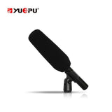 YUEPU RU-C180 Professional Interview Microphone Condenser Short Gun Direct Vocal  Recording Long Pickup Distance with Windshield