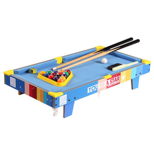 American Billiard Table Toy Snooker Table Large Pool Desktop Pool Billiards Ball Game Kids Color Version Billar Family Game Gift