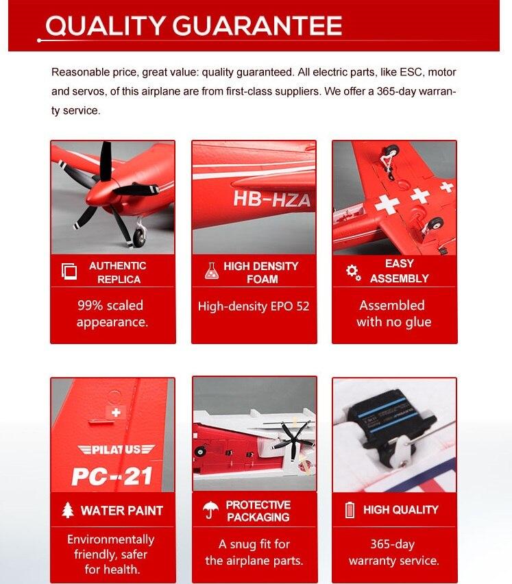 FMS 1100MM 1.1M PC-21 PC21 Pilatus RC Airplane European Trainer PNP with Retracts 4S 6CH EPO Model Hobby Plane Aircraft Avion