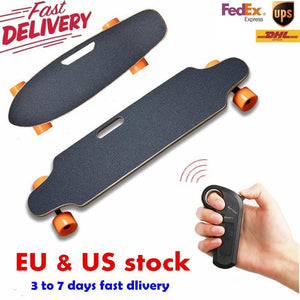 Ship from USA Europe Four Wheel boost Electric Skateboard Wireless Remote controller Scooter Plate Board hoverboard unicycle