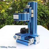 Metal Mini Milling Machine Micro DIY Woodworking Power Tool Student Modelmaking