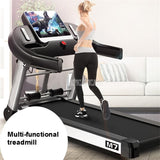 M7 10.1 inch Large Screen Household Electric Foldable Mini Treadmill With Belt Multifunctional Sit-Up Mute Fitness Equipment