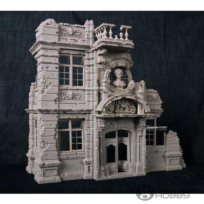 OHS CrazyKing DY35003 1/35 Ruins Scene European Architecture 3rd Ver. Assembly Resin Miniatures Accessories Model Kits  oh