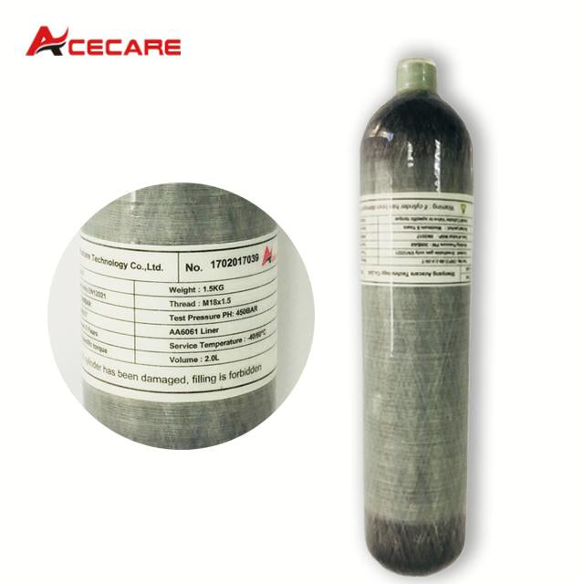 Paintball Tank Mini Diving Carbon Fiber Cylinder