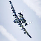 FMS 70mm Ducted Fan EDF Jet A-10 A10 V2 Twin Engine with Gyro 6CH 6S EPO PNP RC Airplane Model Hobby Plane Aircraft Avion EPO