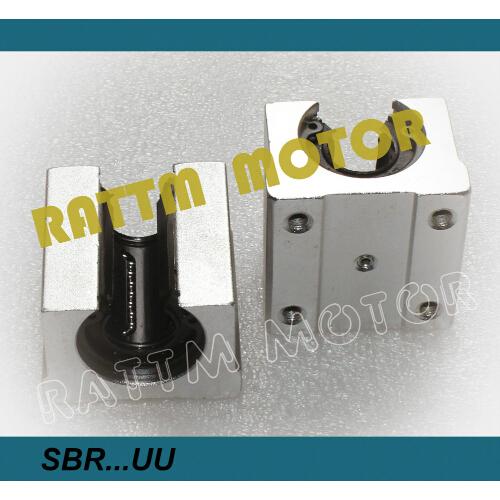 [EU RU US STOCK] SBR20 Linear Rail L-300/600/1000mm+3set Ballscrew SFU1605 -350/650/1050mm with Nut + 3set BK/BF12 +Couplings
