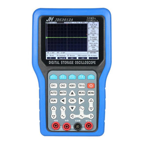 JDS3012A Digital Oscilloscope Handheld Oscilloscope 250MSa/S 30MHz 2CH Digital Oscilloscope with 6000 Multimeter