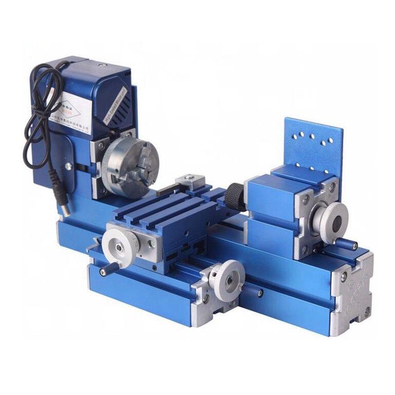 Mini Motorized Lathe Machine DIY Tool