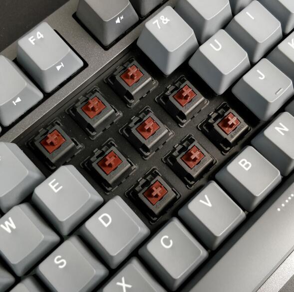 DURGOD 87-Key Mechanical Keyboard [Cherry MX Switches] NKRO Anti-ghosting Gaming Keyboard for Gamer/Typist/Office- QWERTY-Layout