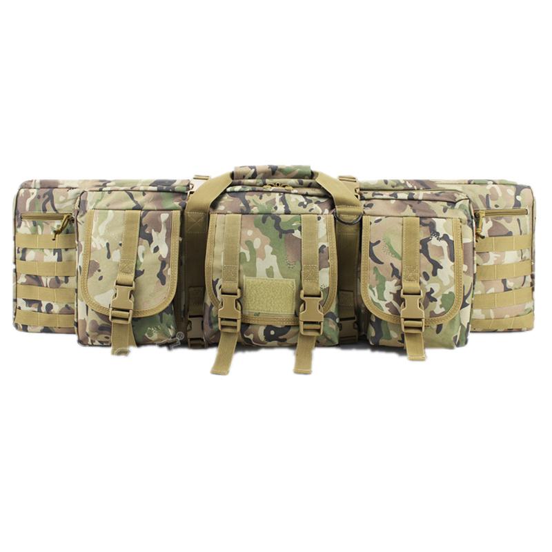 Outdoor Camouflage Hunting Bags Two Rifles Double Carbine Case Dual Large 36