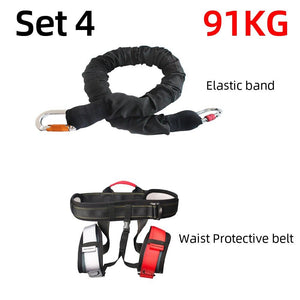 Training Pilates Elastic Suspension Sling Trainer Pull Rope