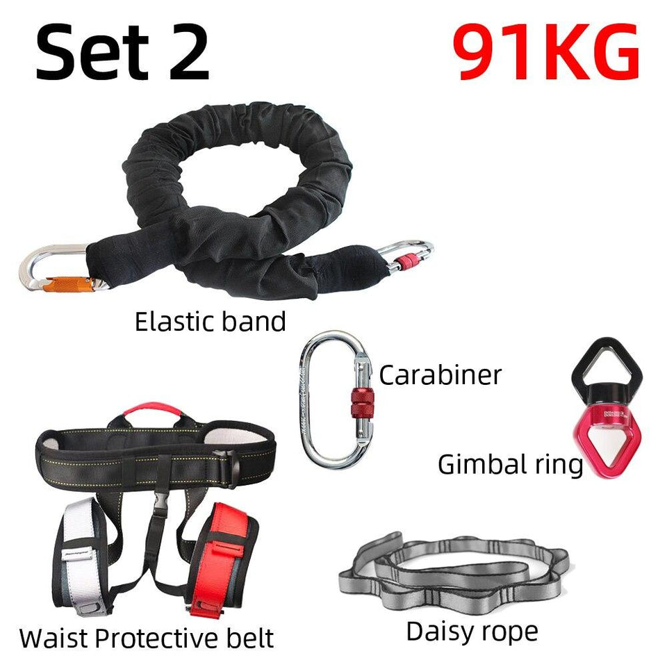 Training Pilates Elastic Suspension Sling Trainer Pull Rope