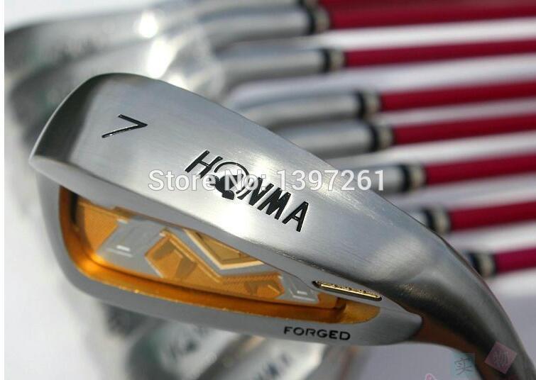 Hot New womens Golf Clubs Honma is-03 Golf Irons set 5-11Sw.Aw(9pcs) with Graphite Golf shaft L flex irons clubs Free shipping