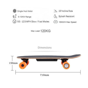 Ship from USA Europe Four Wheel boost Electric Skateboard Wireless Remote controller Scooter Plate Board hoverboard unicycle