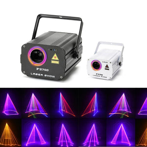 3D laser light RGB colorful DMX 512 Scanner Projector Party Xmas DJ Disco Show Lights club music equipment Beam Moving Ray Stage