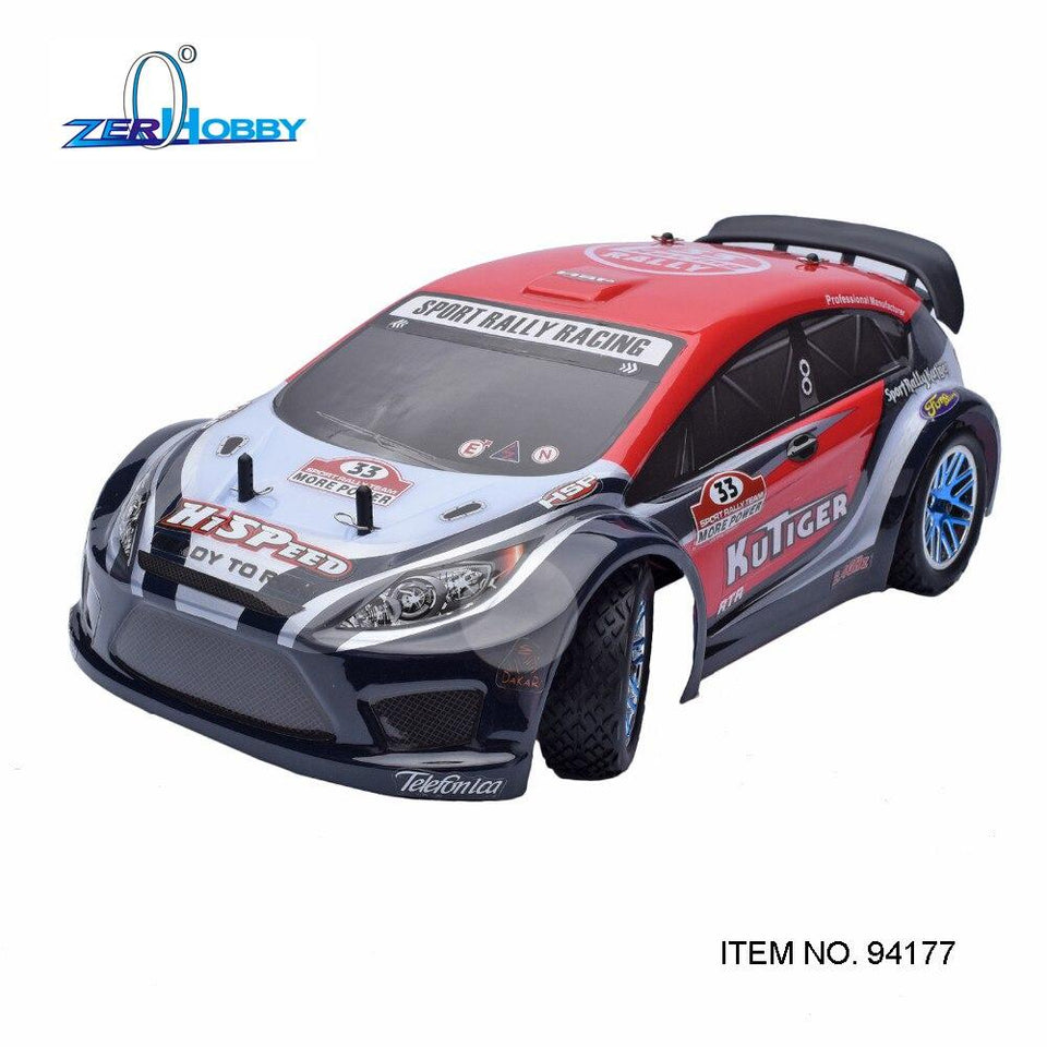 HSP RACING KUTIGER 94177 1/10 SCALE NITRO POWERED 4WD OFF ROAD SPORT RALLY RACING RC CAR RTR HIGH SPEED TW SH 18CXP ENGINE