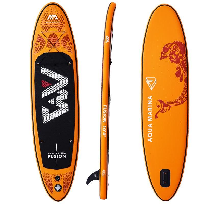 315*75*15cm inflatable surfboard FUSION 2019 stand up paddle surfing board AQUA MARINA water sport sup board ISUP B01004