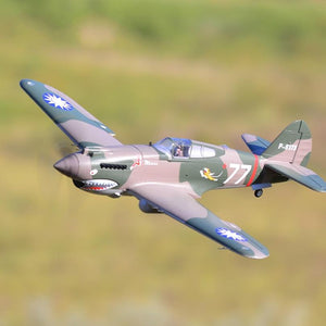 FMS 980mm 0.98m (38.6") P40 P-40 Flying Tiger 6CH PNP High Speed Racing RC Airplane Warbird Remote Control Model Plane Aircraft