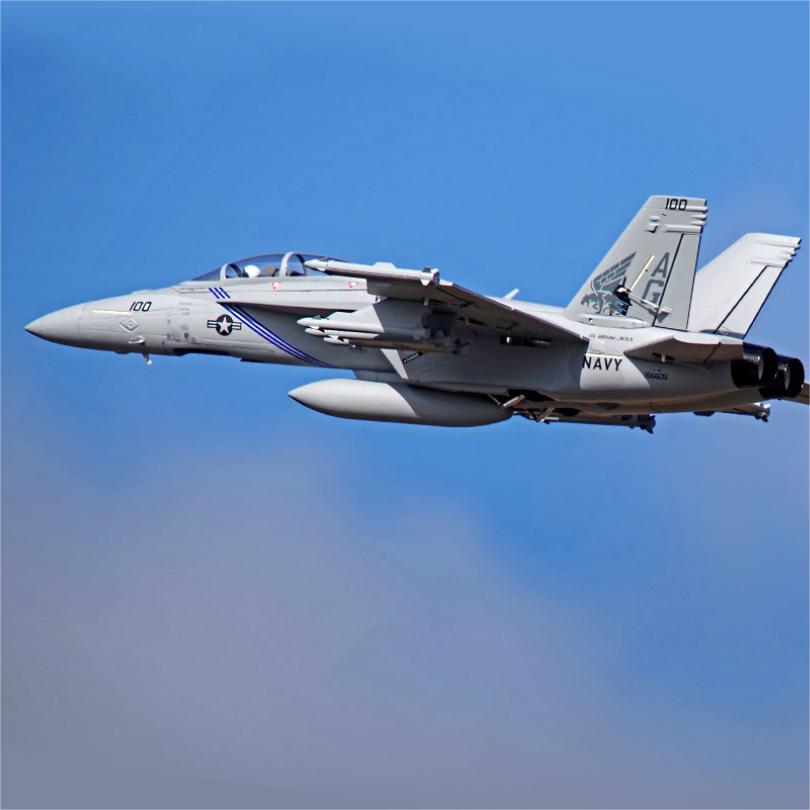 FMS RC Airplane  F/A-18F F18 Super Hornet V2 70mm Ducted Fan EDF Jet Big Scale Model Plane Aircraft PNP 6CH with Retracts Flaps