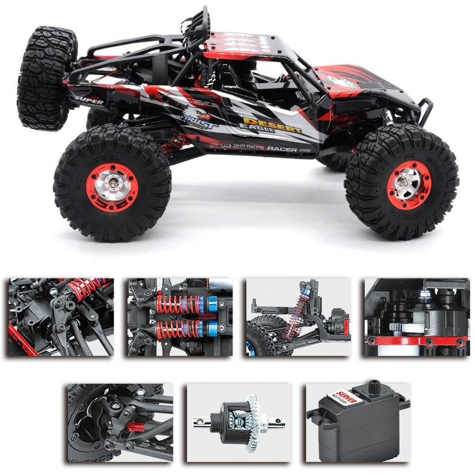 FEIYUE FY-07 FY07 RC Car 1/12 4WD 2.4G 45KM/h High Speed RC Car Remote Control Truck Toys Brushless Desert Crawler Car Vehicle