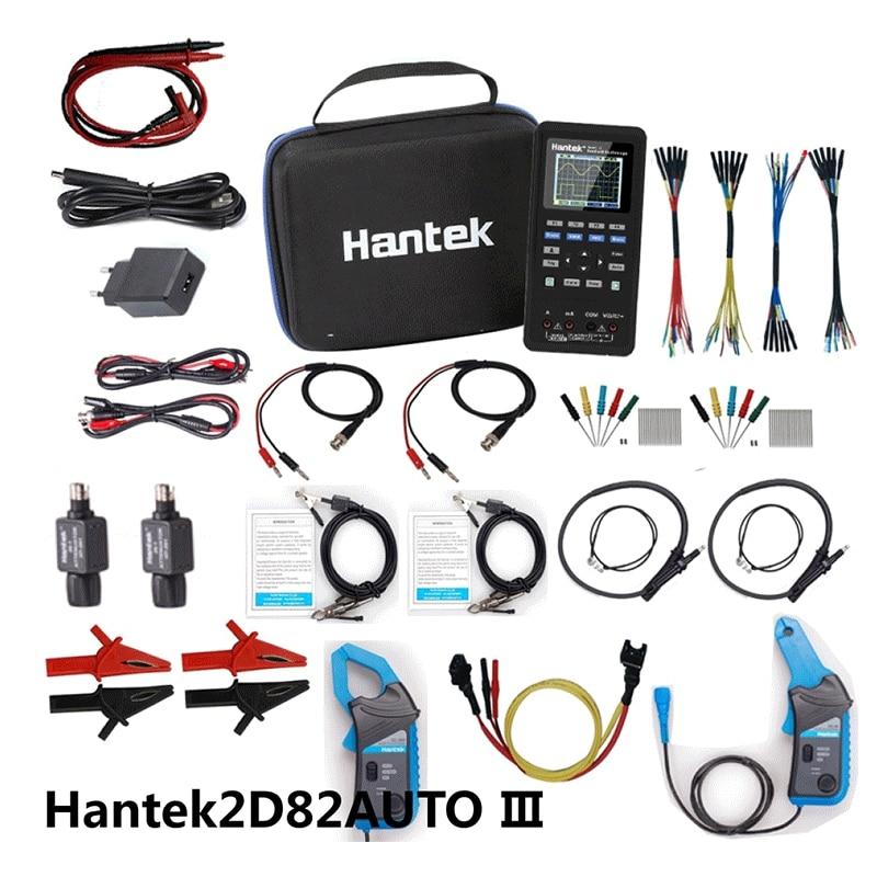 Hantek 2D82auto Digital Osiclloscope 4 in 1 2D82 2 Channels Oscilloscope + Multimeter +Automotive Diagnosis+Waveform Generator