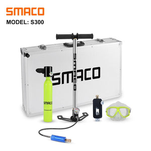 SMACO Diving Equipment oxygen cylinder set Mini scuba tank underwater Scuba Diving Tank Equipment Set