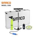 SMACO Diving Equipment oxygen cylinder set Mini scuba tank underwater Scuba Diving Tank Equipment Set