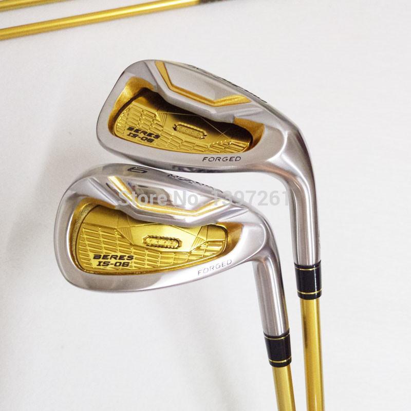 New 4 Star Honma IS-06 Irons Golf Irons Honma Beres Golf Clubs 4-11AwSw R S Graphite Shaft With Head Cover