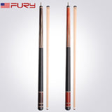 Fury billiard pool cue stick tecnologia north American maple shaft ebony inlay butt 8 ball handmade billar kit 2019 new arrival