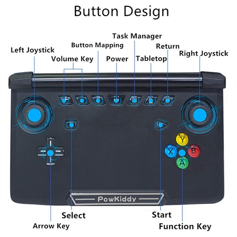 X18 Andriod Handheld Game Console 5.5 Inch Touch Screen MTK8163 Quad Core 2G RAM 32G ROM Portable Handheld Video Game Player